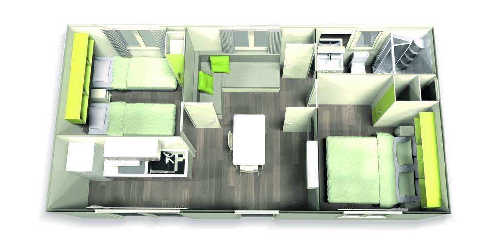 Mobile Homes Camping Biograd Biograd Na Moru Eksteriør billede
